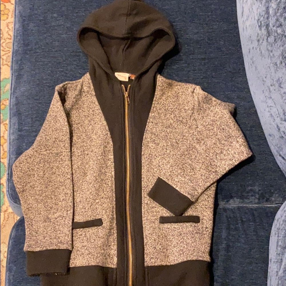 Fore Axel & Hudson Black & Grey Zip hoodie/sweater